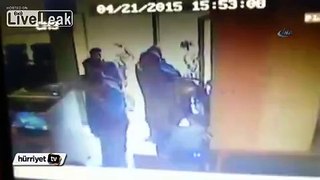 Man shots the store owner who doesn't allow to smoke pot (Hurriyet TV)