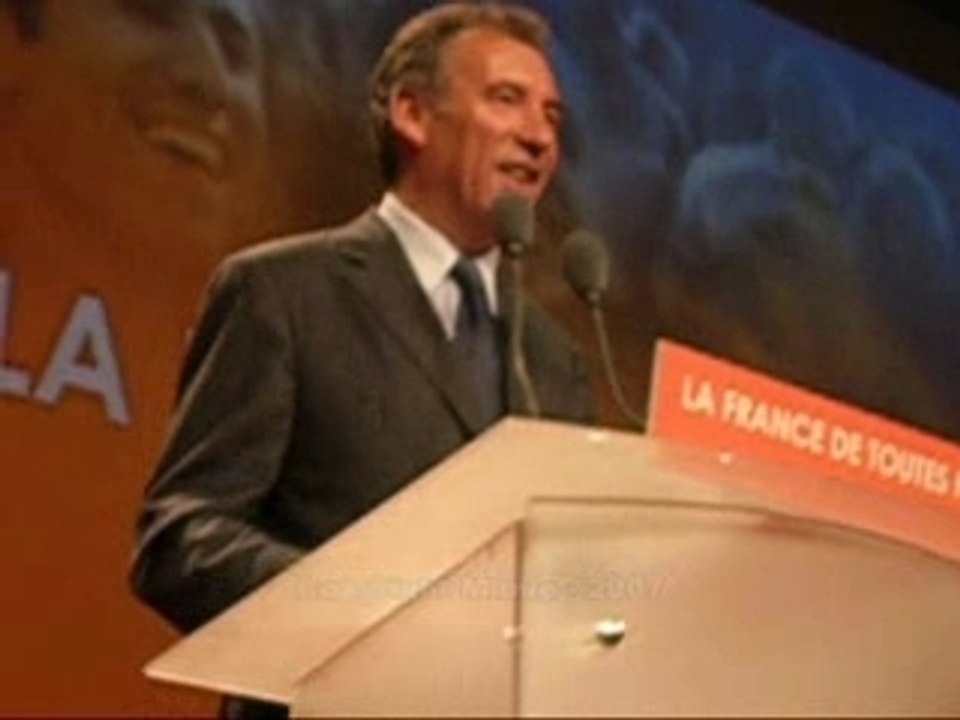 Meeting Bayrou à Bercy le 18 avril 2007