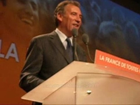 Meeting Bayrou à Bercy le 18 avril 2007