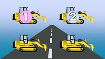 Counting STREET VEHICLES ★ Cars and Trucks for Children ★ Animated Surprise Eggs ★ L