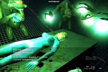 Samus Aran en Half Life 2 Episodio 2 (Castellano) - 3a parte