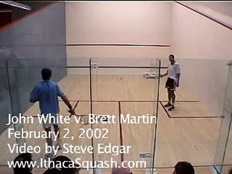 Squash - John White Vs Brett Martin