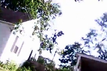 RC Truck driving  and RC Drone falling off