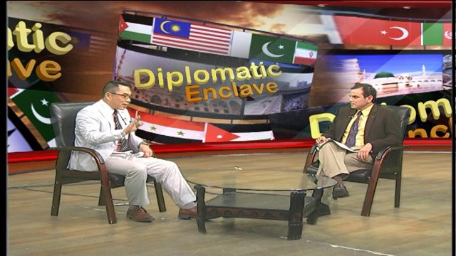 INTERVIEW OF THE JAPANESE FIRST SECRETARY FOR PTV WORLD'S DIPLOMATIC ENCLAVE WITH OMAR KHALID BUTT