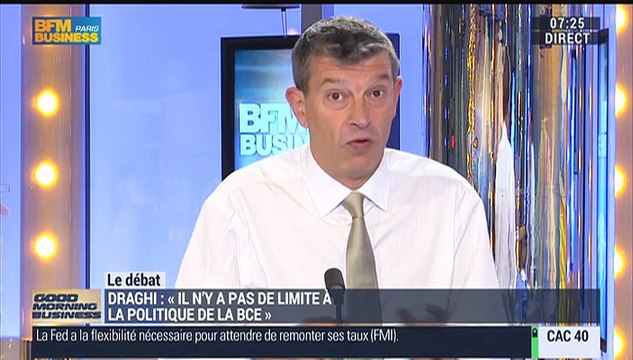 Nicolas Doze: BCE-Draghi: Le doute s'installe sur l'efficacité des politiques monétaires expansionnistes - 04/09