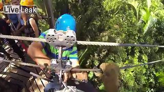 Ziplining At Jaguar Paw Belize