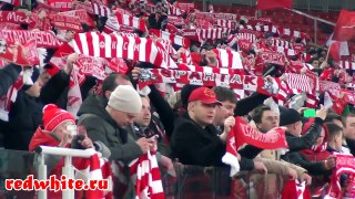 Fans in Moscow dedicated choreography to Serbia