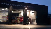 Merseyside Fire & Rescue Service - Kirkdale 2x Pump Turnout