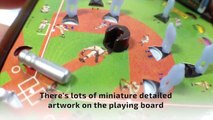 MINI GASHAPON BASEBALL ACTION GAME working miniatures by Epoch, Japan