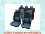 Faszination 30162 Autositzbezug Sitzbezug Schonbezug Komplett Set Hellblau Anthrazit  passend