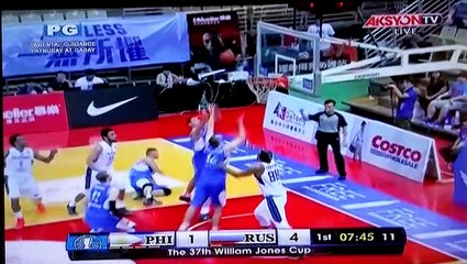 Gilas Pilipinas vs Russia 1st Quarter 37th Jones Cup September 1, 2015-Part 1