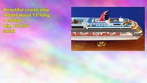 Carnival Splendor cruise ship model 1900 scale Display Series