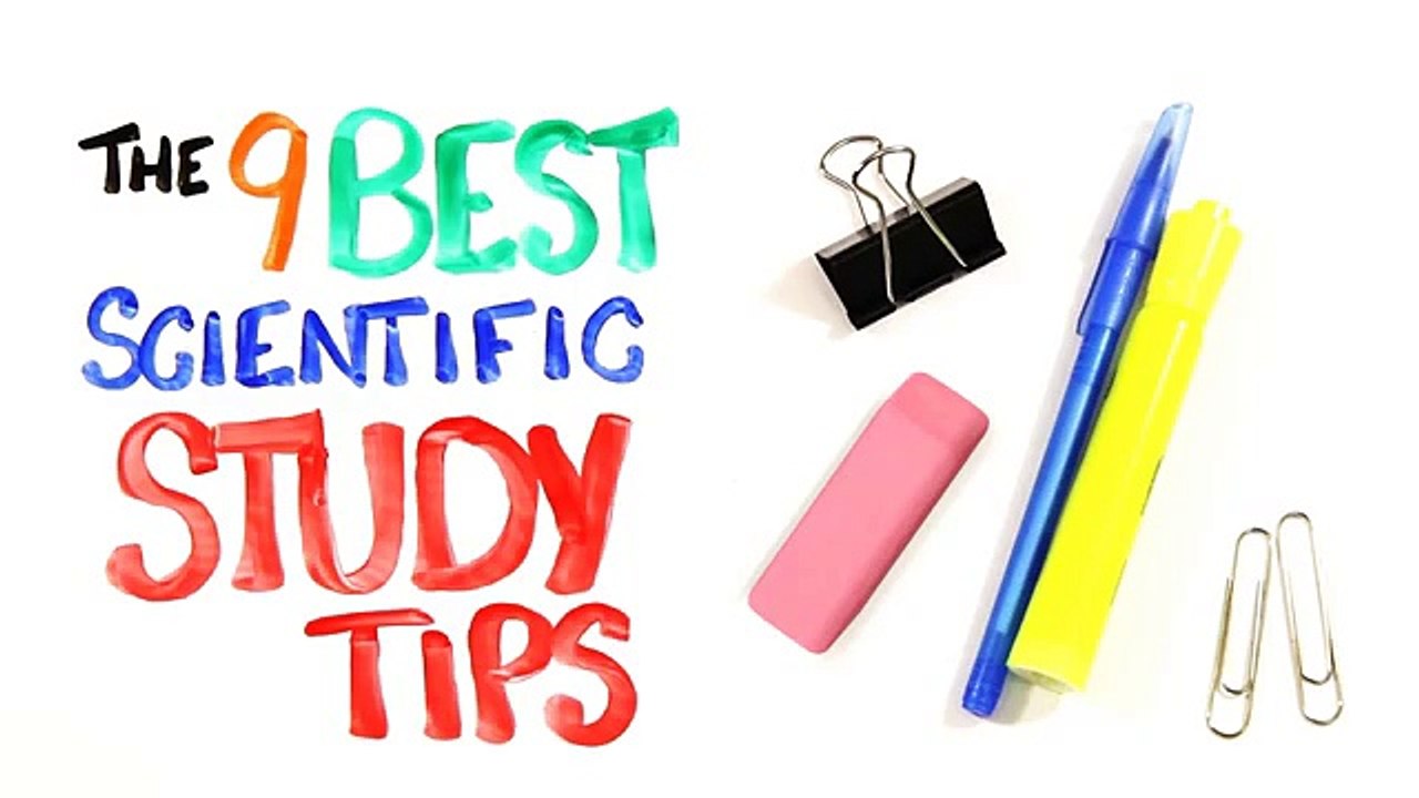 The 9 BEST Scientific Study Tips (HD)