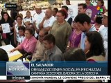 El Salvador: organizaciones rechazan campaña desestabilizadora