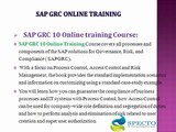 sap grc online training classes