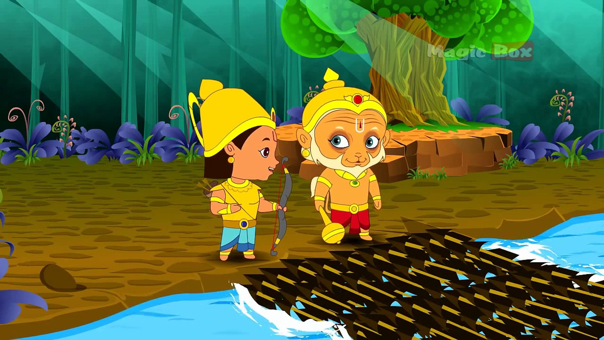 Arjun And Hanuman Hanuman In English Animation / Cartoon Stories For Kids -  video Dailymotion