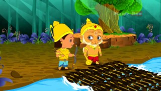 Arjun And Hanuman Hanuman In English Animation / Cartoon Stories For Kids