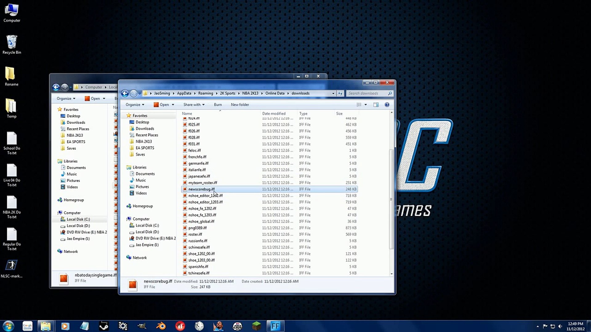 ⁣NBA 2K PC Tutorial - Tool and Patch Compatibility Between 2K12 and 2K13