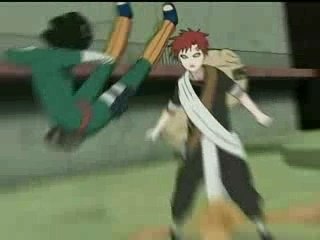 Rock Lee vs Gaara