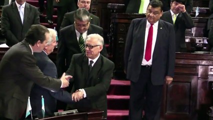 Alejandro Maldonado es el nuevo presidente de Guatemala