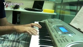 Famous Rock Songs Piano Tutorial part 1