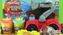 Peppa Pig Fire Station Playset with Fire Engine Truck Nickelodeon Play Doh Estación de B