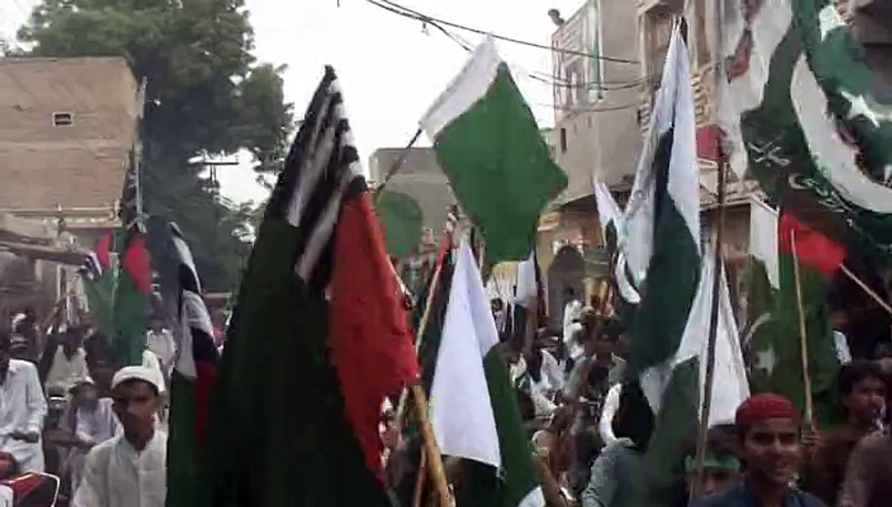 shahdadpur jash e azadi raily