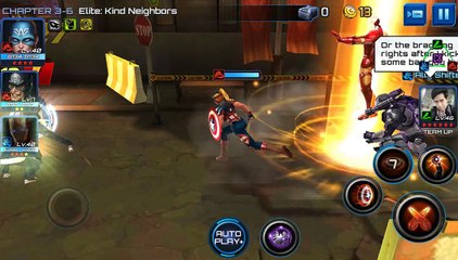 Marvel Future Fight Captain America Secret War Costume