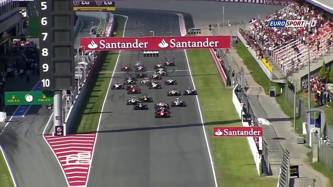 GP3 Series 2013 - Barcelona Spain - Race 1 - Part 1/2