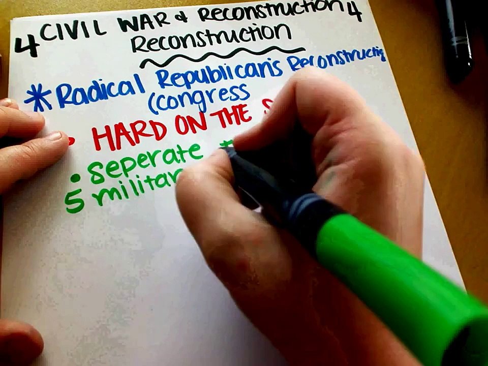 Civil War and Reconstruction: Reconstruction (4 of 4)