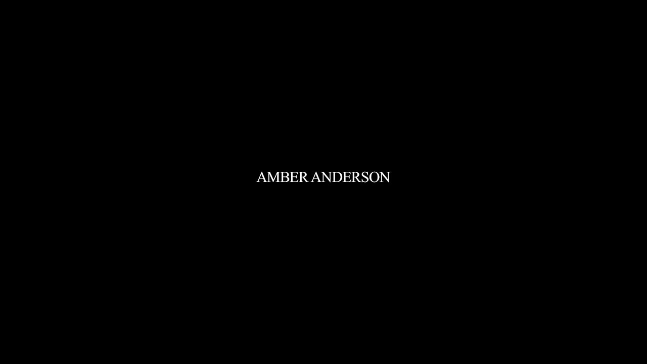 Amber Anderson - INDIE magazine