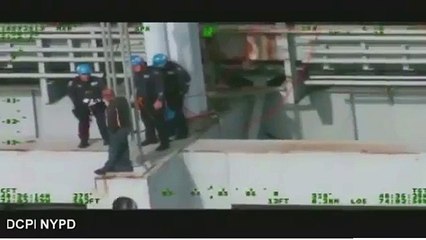 Police rescued a suicidal man from Verrazano bridge