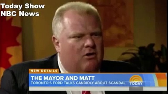 Rob Ford I don't have a crack issue, I have weight issue