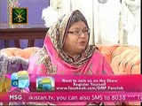 Good Morning Pakistan With Nida Yasir on ARY Digital Part 2 - 4th September 2015