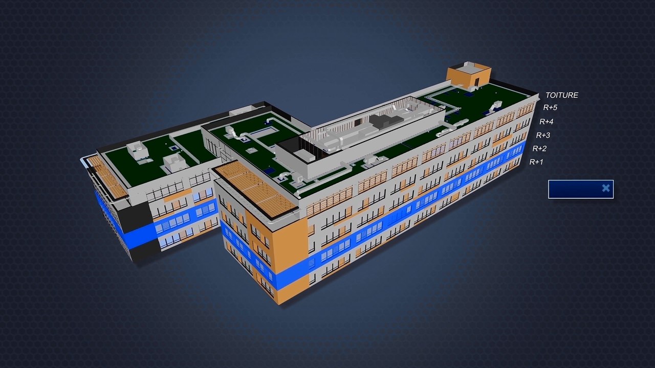 Maquette numérique d'exploitation pour Thales