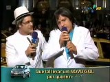 Vesgo e Silvio no show de Roberto Carlos e Caetano Veloso