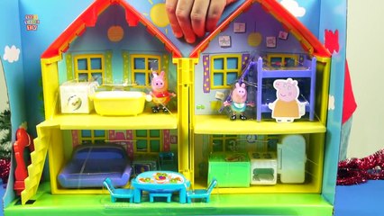 Peppa Pig Peek n Surprise Playhouse Playset Fisher Price Nick jr