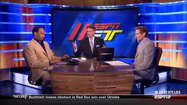 First Take LMAO Stephen A Smith vs Skip Bayless on Heat at Celtics ECF Game 6
