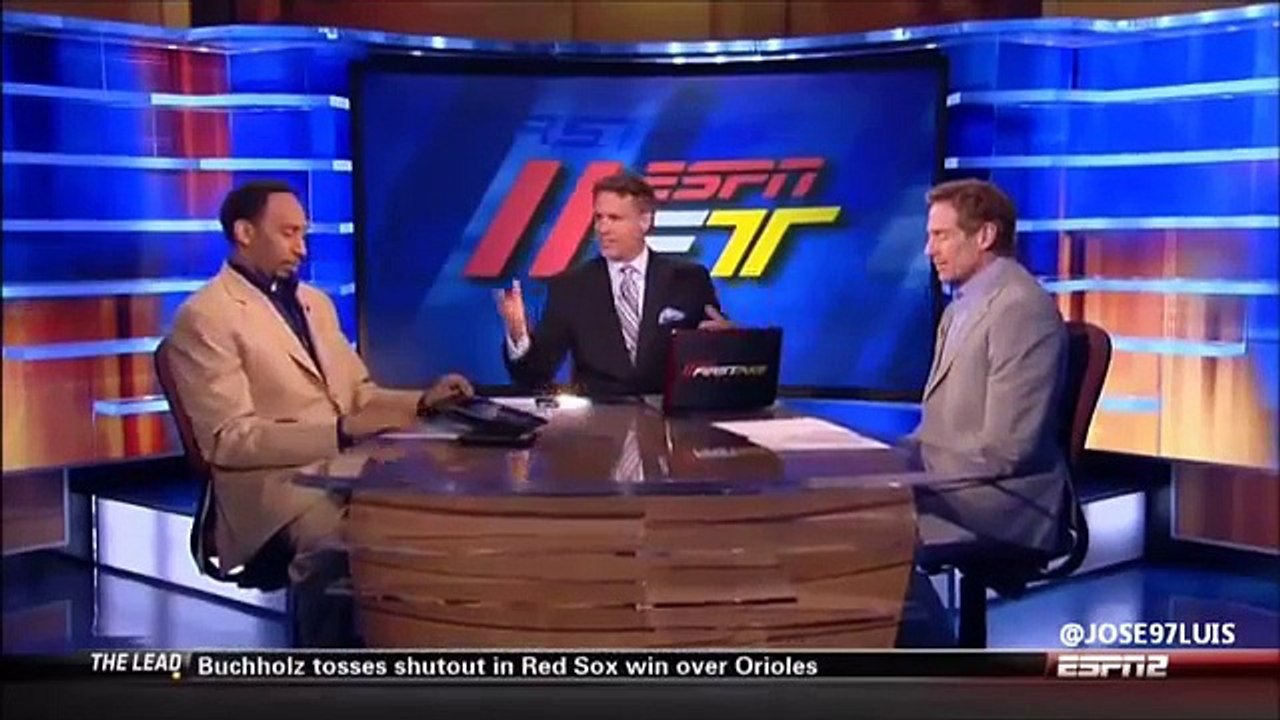 First Take LMAO Stephen A Smith vs Skip Bayless on Heat at Celtics ECF Game 6