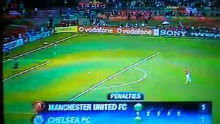 penalties manchester vs chelsea moscow final 2008