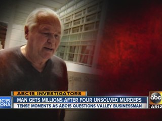 Man gets millions after four unsolved murders