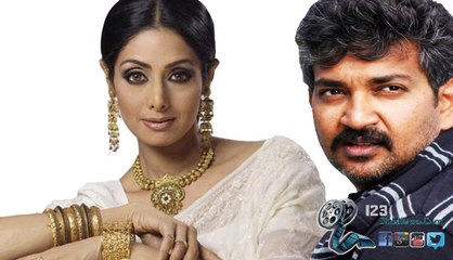 S.S.Rajamouli rejects sridevi for Baahubali 2?| 123 Cine news | Tamil Cinema news