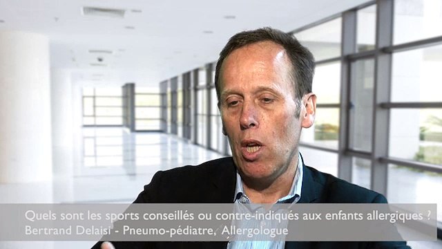 Bertrand Delaisi - Comment pratiquer un sport quand on est allergique ?