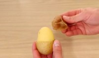 Hızlı Bir Patates Soyma Tekniği