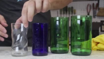 Cam Şişeden Bardak Nasıl Yapılır?