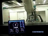 Cosworth V8 20000rpm engine dyno run