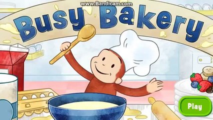 curious george busy bakery Cartoon Games Skill full episode cartoon gemes