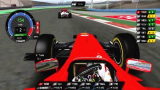 rFactor F1 2011 Race Using Kers and DRS [HD]