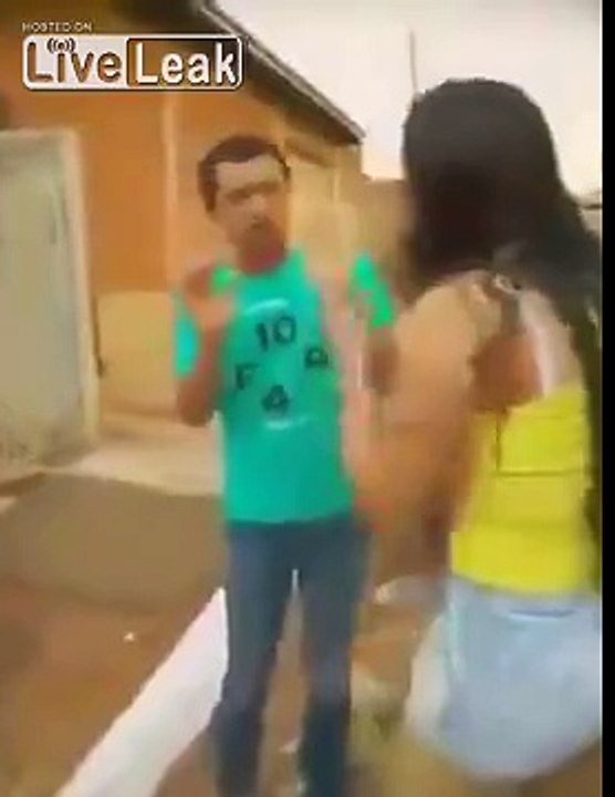 Woman slaps the shit out of some dude