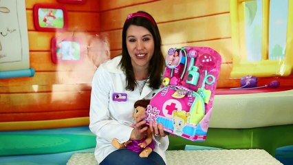 Baby Alive With Doc Sandra McStuffins + Doctor s Bag & Kit Playset Toy Review by DisneyCarToys